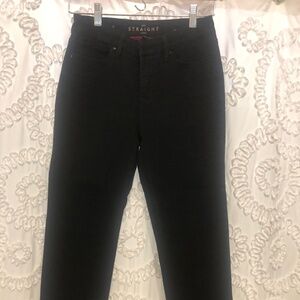 White House Black market Street cropped black jeans